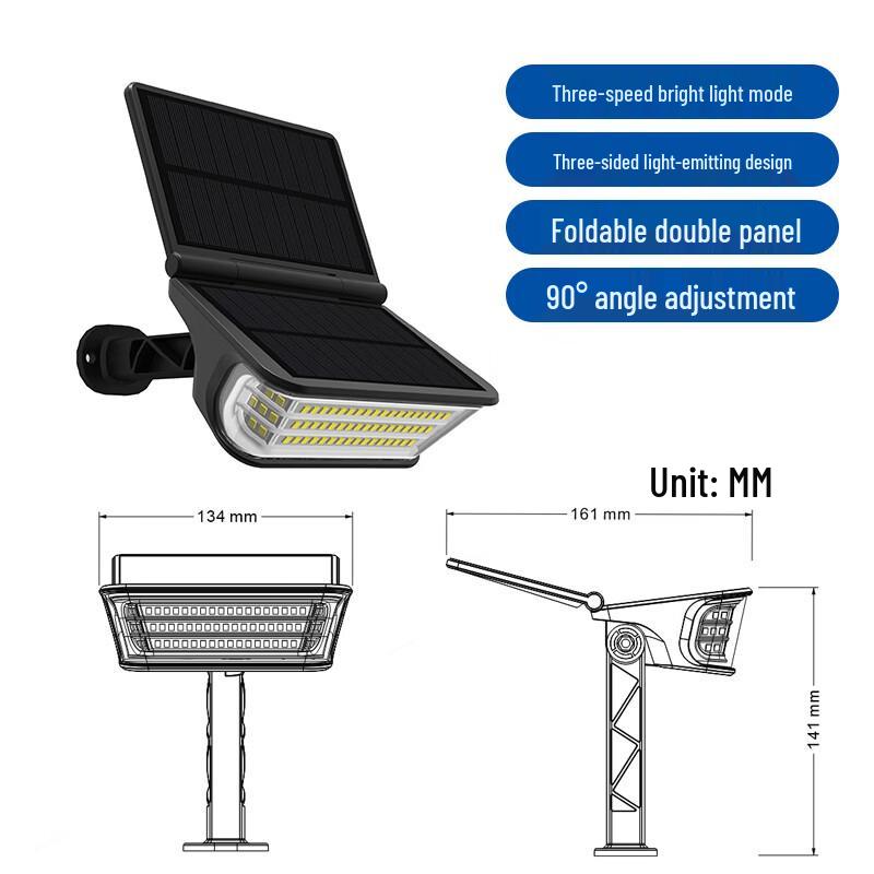 NuFeng HSG-1833 Solar Garden Ground Plug Light