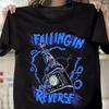 Rare Falling In Reverse Band Short Sleeve Black All Size Shirt Unisex T-Shirt