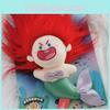 Cartoon Mermaid Character Plush Toy With Fluffy Fabric For Girls And Gift Kids