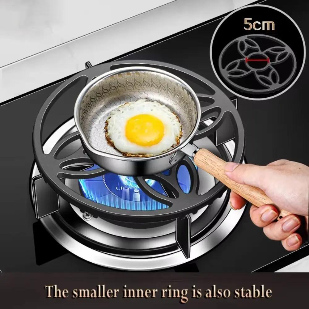Universal Gas Stove Stand Anti-skid Cast Iron Gas Stove Bracket Anticorrosive Detachable Rack Gas Stove Cooker Ring Hob