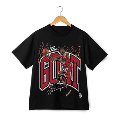 The GOAT Basketball Legend Streetwear T-shirt - NBA Streetwear Retro Sports Tee