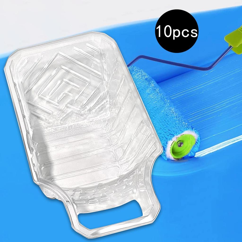 10Pcs Paint Tray Liners Painting Cup Liners Home Improvement Professional DIY Paint Projects DIY Tools Paint Pan Liner
