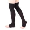 Compression Socks Thight High Pressure Open Toe Varicose Stockings Men Women