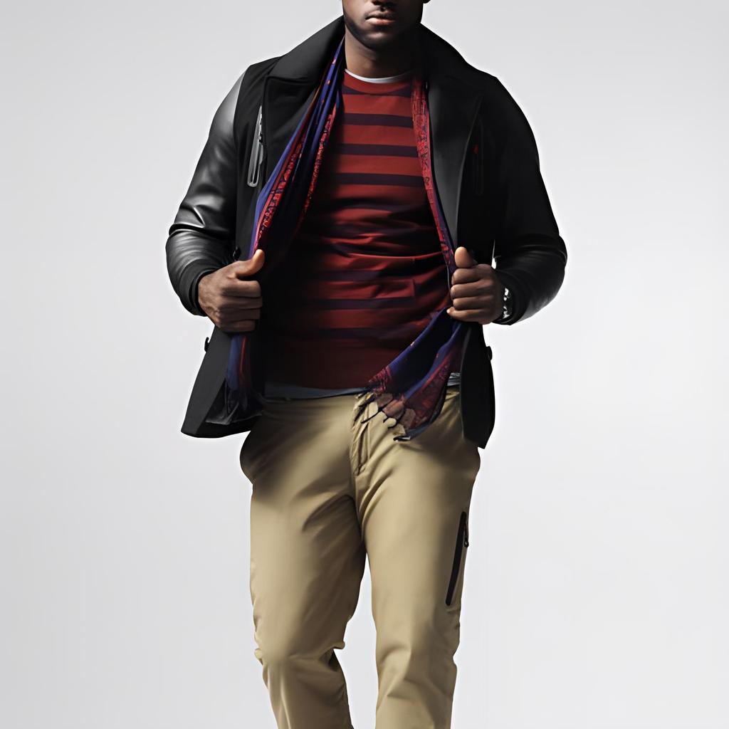 Nike Color Block Double Breasted Jacket Men Jackets Black 507703-010