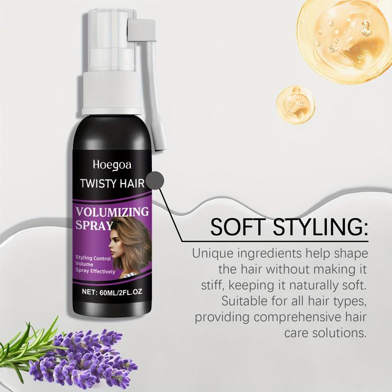 Spray Volumizzante Soffice Non Grasso Asciugatura Rapida Senza Risciacquo Aumenta il Volume Styling Modellante Parrucchieria Spray Modellante per Capelli