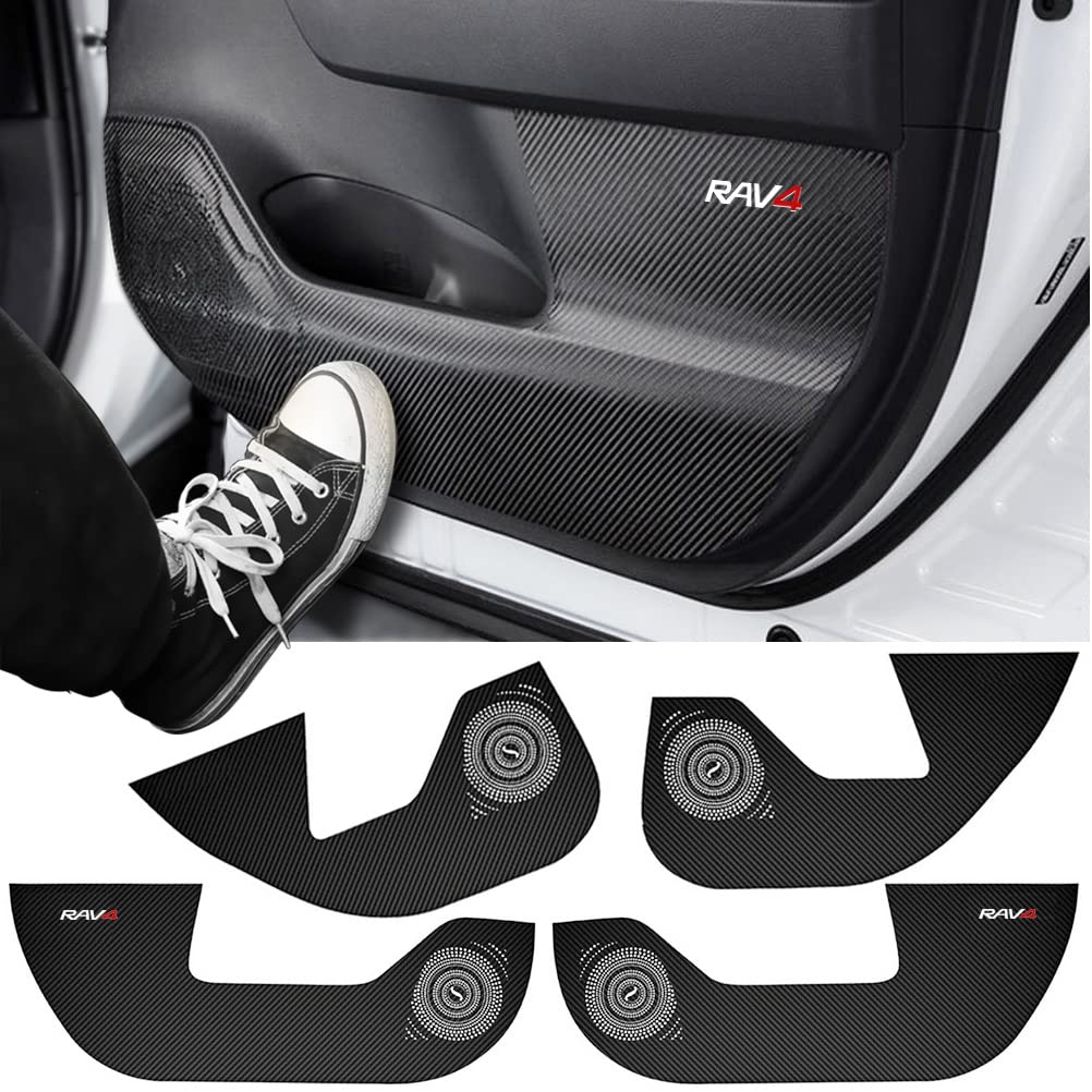 Kayafar Toyota RAV4 50 Series Dedicated Door Kick Guard Door Kick Mat Door Trim