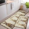 Cartoon Bunny Pattern Soft Kitchen Rug Anti-Fatigue Kitchen Rug Waterproof Non-Slip Rugs Set Runner Rug Bedside Rug Absorbent Carpet For Kitchen
