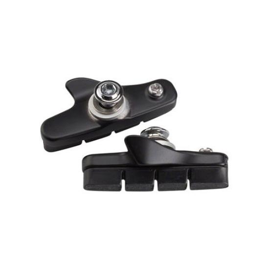 SHIMANO Repair Parts R55C2 Cartridge Type Brake Shoe Set and Right for Y88T98020 (Left Pair/Black) BR-5600-L BR-5600 BR-5600-L BR-5700-S