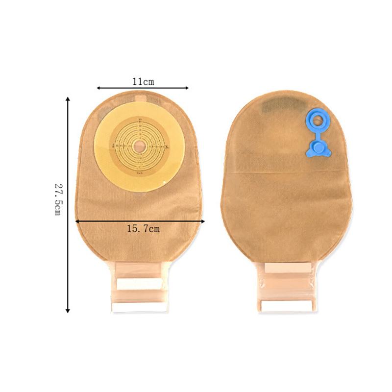 1Pcs 60Mm Hole High Absorbency Odor Proof Ostomy Bags Drainable Colostomy Bag For After Surgery Care