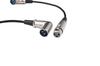 1 Multifunctional Practical 3-Pin XLR Patch Cable, Female to Male, 20cm