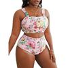 Plus Size Sexy Bikini - Women's European & American Style Backless Swimsuit