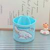 Sanrio Macaron Rotating Pen Holder Office Desktop Storage Box Kulomi Student Dormitory Desk Storage Pen Holder
