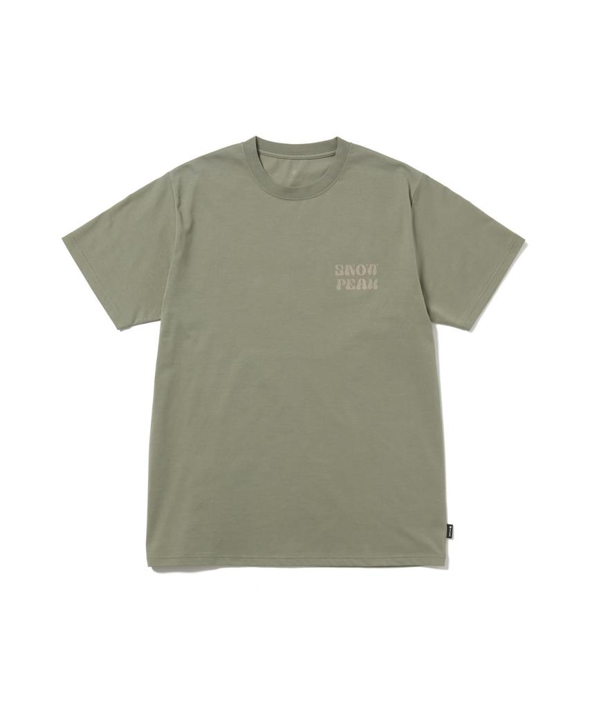 Camping Graphic Short Size M [Snow Peak] T-Shirt TS-26SU005 T-shirt, Sleeve, Men's/Women's, Olive,