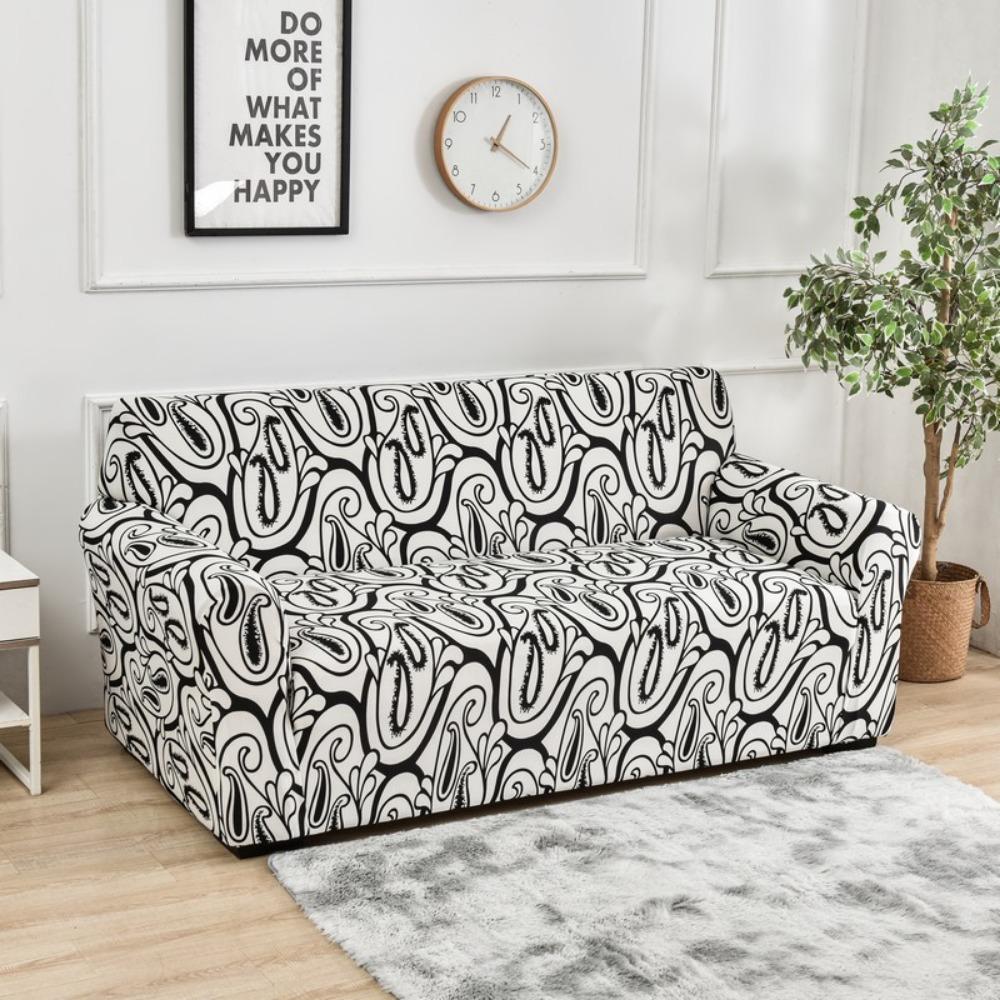 Luxury Stretch Sofa Cover Full Elastic Slipcovers Nordic Style Anti Slip Sofa Protector