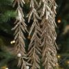 Sequins Artificial Christmas Glitter Branches Handmade Christmas Tree Decorations  New Year Decor