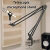 Extendable Microphone Stand Foldable Microphone Clamp Microphone Holder  Microphone Accessorie