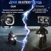Motorcycle LED Driving Fog Lights, 60W 4000LM 4 Lighting Modes LED Auxiliary Lights IP68 Waterproof