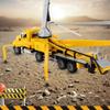 1/55 Concrete Pump Truck Model Engineering Car Alloy Vehicle Kids Toy Gift