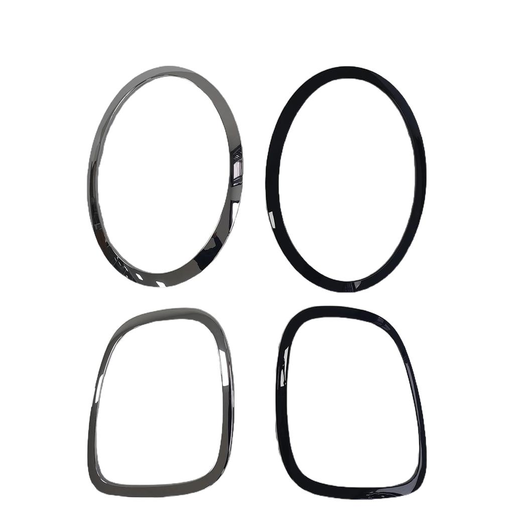 For BMW Mini Cooper F55 F56 F57 2015-2024 Headlight Trim Ring Tail Light Frame Bezel Head Rear Lamp Cover Replacement Part