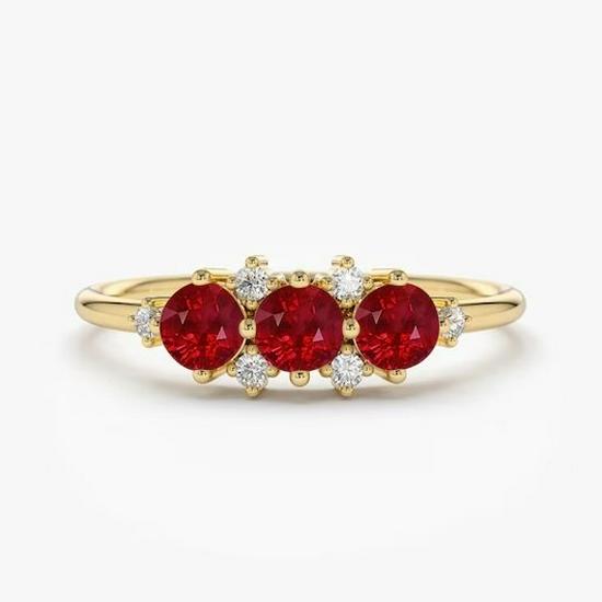 Yinyi Yuan S925 Sterling Silver French Retro Rhinestone Ring for Women - Versatile, Trendy Fashion Jewelry. US size 8