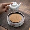 Retro Organic Loofah Sponge Cup Teapot Mat Durable Natural Kitchen Coaster Eco-friendly Teaware Tray Accessory Tea Ceremony