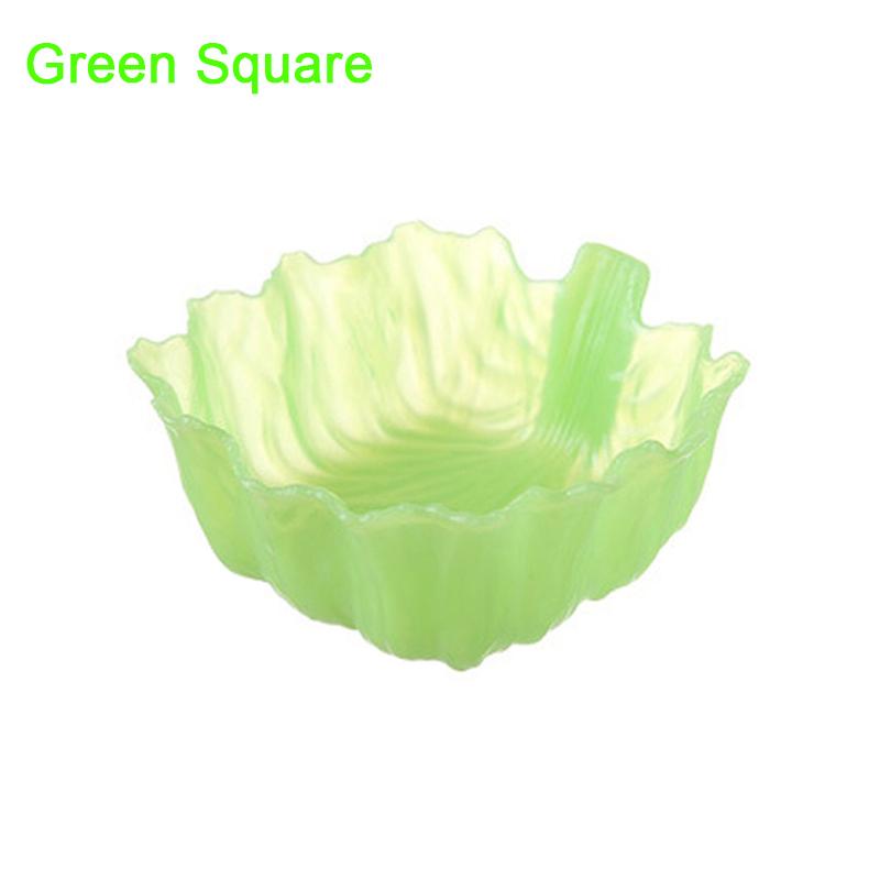 1pc Bento Divider Cup Easy Clean Reusable Cake Mold Dessert Sushi Separate Storage Food Lunch Box Liner Accessories Square зелёный