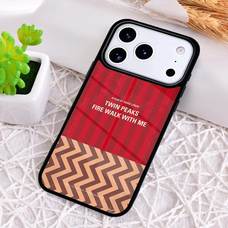 TWIN PEAKS fire walk with me Shockproof Phone Case for iPhone 17 Air 16e 15 11 12 14 13 Pro Max Cover Coque