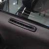 Carbon Fiber Door AC Vent Outlet Cover Trim for Dodge Challenger 2015-2023