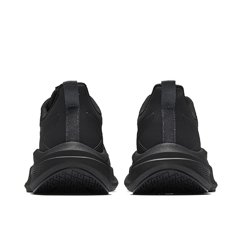 Anta Ling Feng Yun Ji Outdoor Sports Fashion Support Rebound Low Top Casual Running Shoes Men Sneaker Basic-Black Castle-Gray 912545501-4