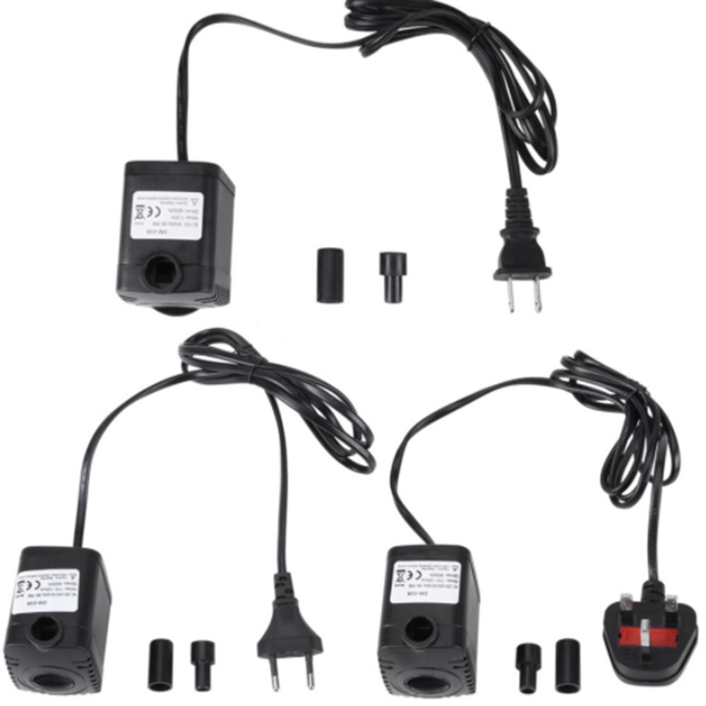8W Water Pump Submersible Pump For Aquarium Fountain Pond Pump Fish Tank Garden Pond Pumps Fountain US / EU / UK (Optional)