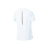 Li-Ning Einfarbiges Schnelltrocknendes Atmungsaktives Rundhals-Kurzarm-T-Shirt Damen Oberteile Blau YTSU154-4