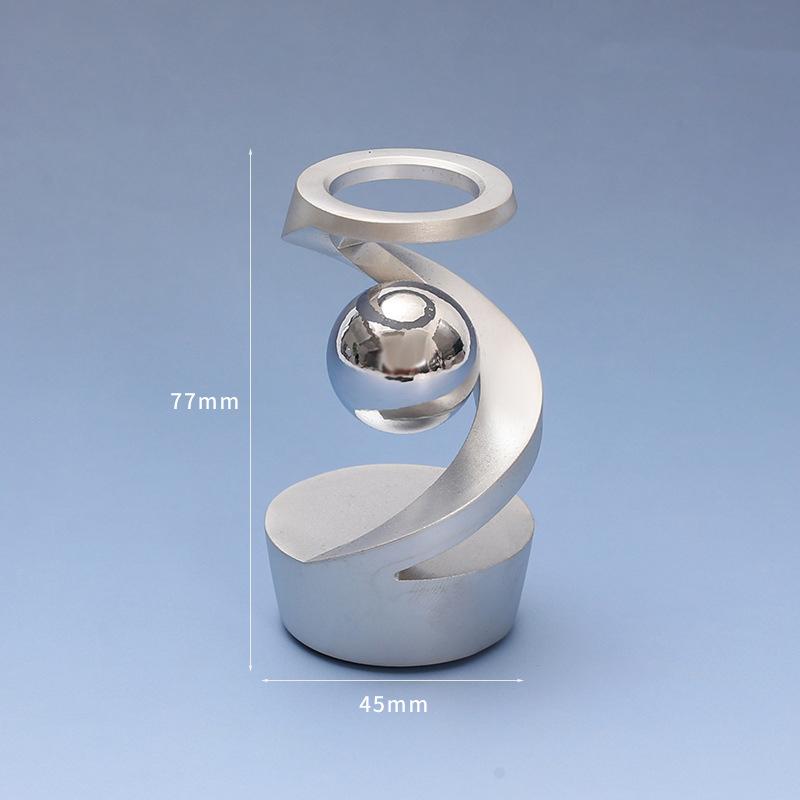 Suspended Metal Spinning Gyro With Visual Effect Stress Easing Focus Tool Adults Kids Decompression Gyroscope Fidget Spinner Toy