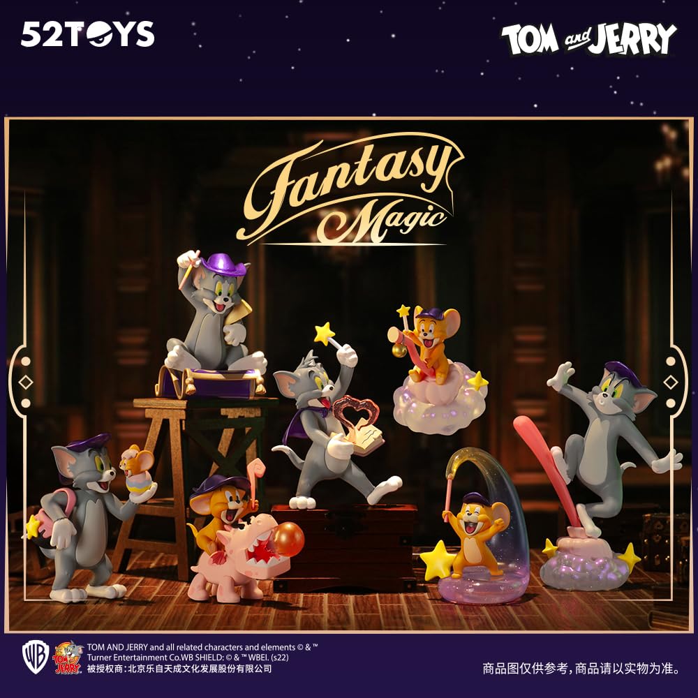 52TOYS BLINDBOX Tom a Jerry Fantasy Magic Box 6dílný