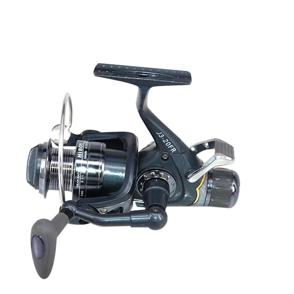 

Strong Carp Front Rear Double Brake Spinning Fishing Reel Max 8KG Drag 5.5:1 Gear Ratio Smooth Sea Fishing Tools for Saltwater 260319 2000 Series коричневый