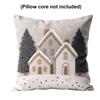 Soft Throw Cushion Case Tree Xmas Pillowslip Home Decor Snowman Pillow Cover  Bedroom