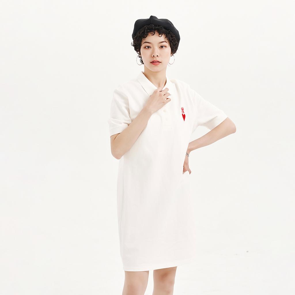 New MLB New York Yankees Short Sleeved Dress Women's White 3FOPH0133-50CRS