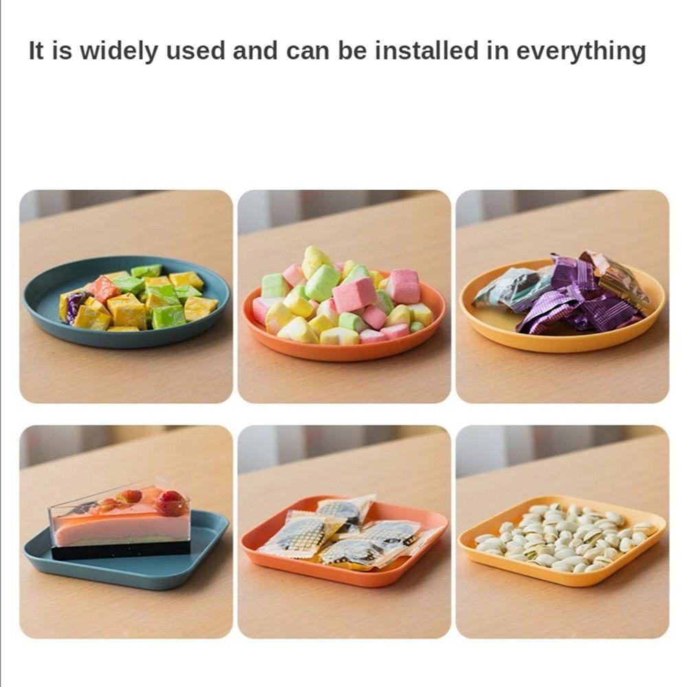 Kitchen Accessories Snack Plate Garbage Tray Residue Candy Tray Trash Tray Dessert Dish Fruit Plate