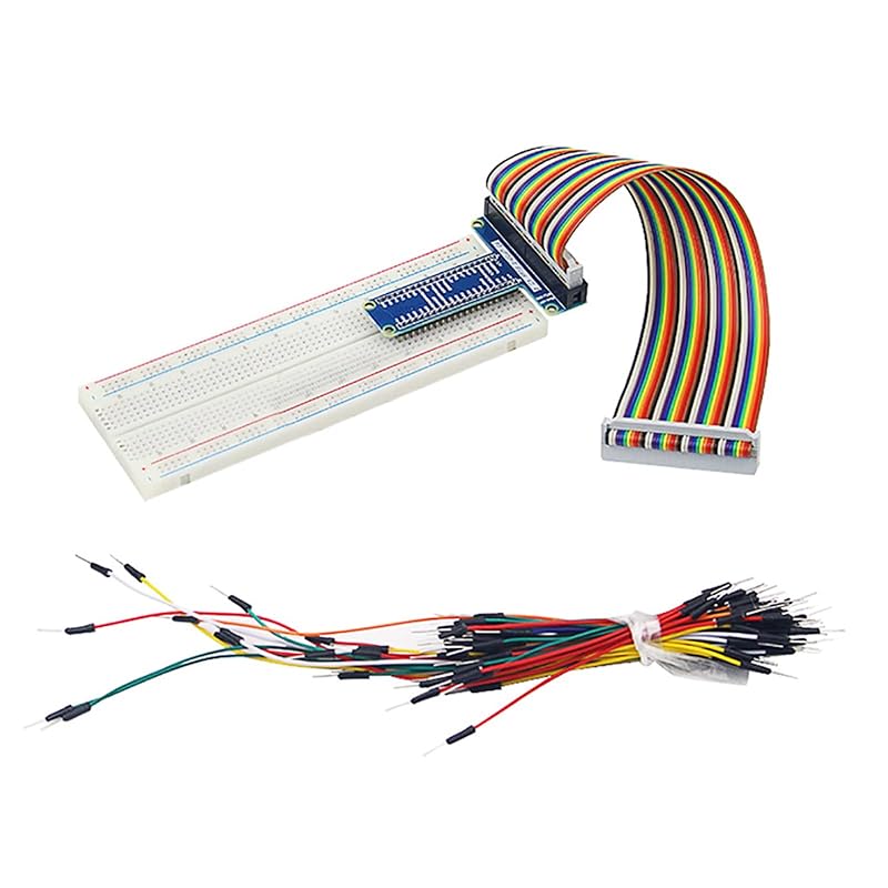 

Durable T-shaped expansion board and breadboard, GPIO cable Raspberry For Pi 1 B+ / 2 B 3 T type GPIO expansion board kit for B
