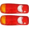 2PCS Tail Lamp Suitable For Nissan Cabstar Rear Taillights 2x Lens Eclipse Tear Drops Rh+Lh Automobiles And Spare Parts
