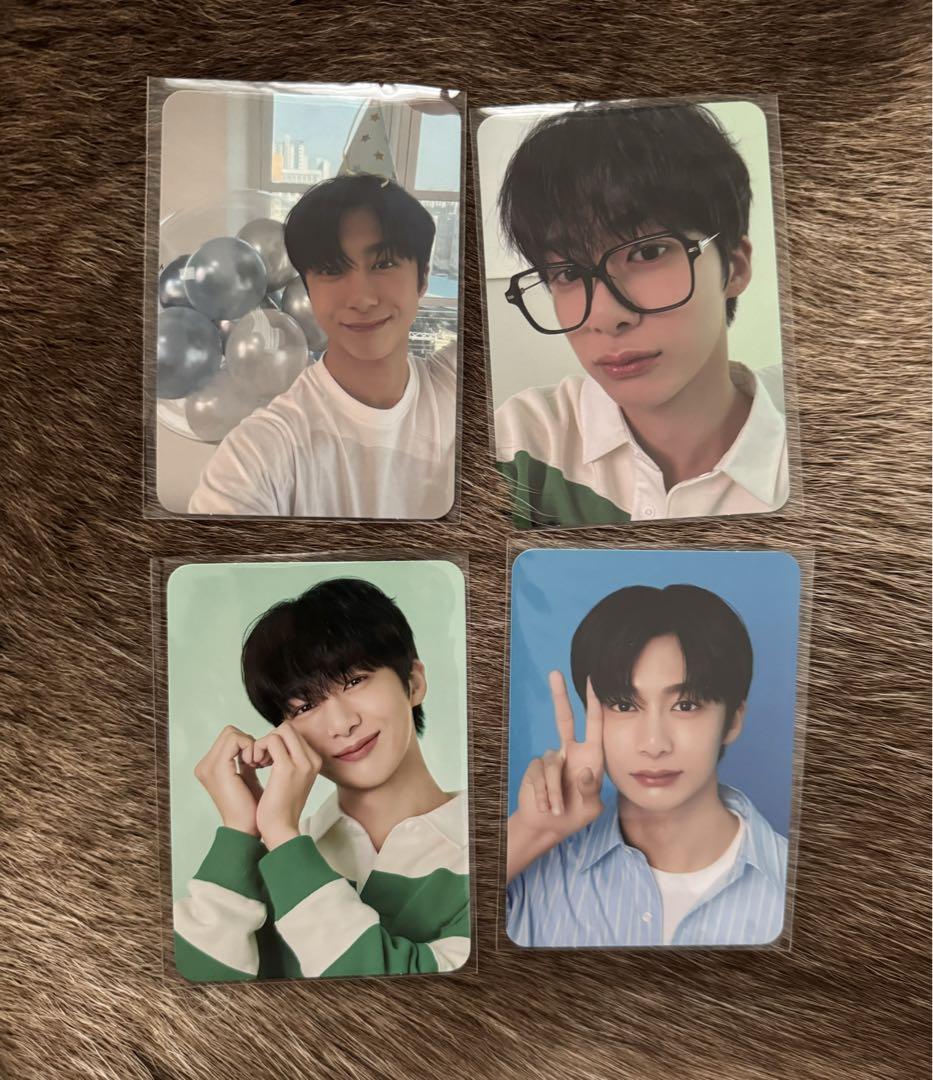 

[USED] MONSTAX Hyungwon Wellage Trading Cards Set of 4