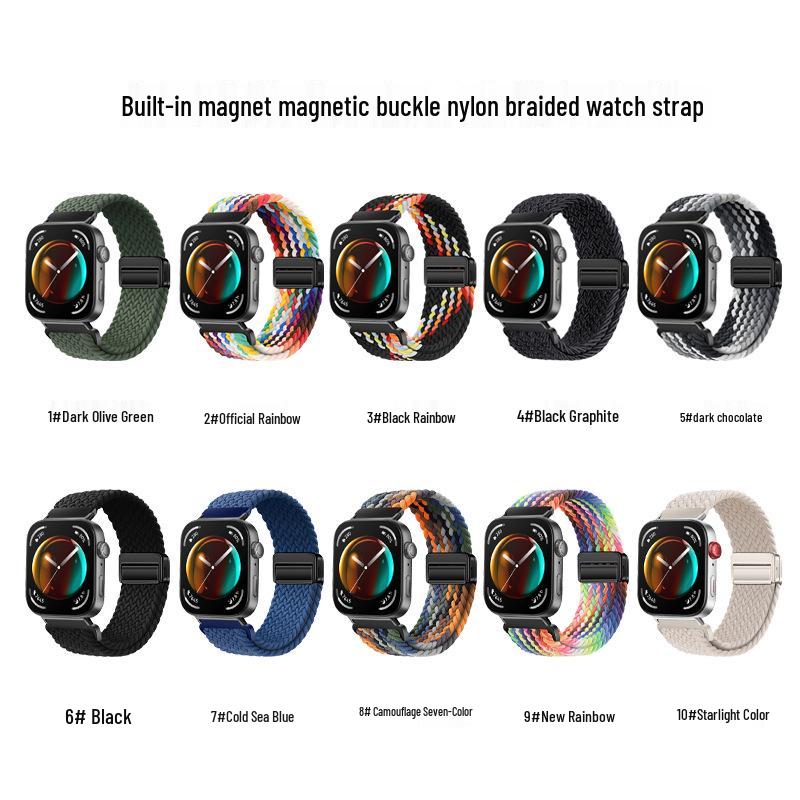 Huawei FIT4 Pro Nylon Woven Magnetic Watch Band for HUAWEI Watch Fit3
