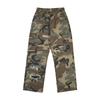 Spring and Summer Ripped Patch Embroidered Camouflage Work Pants Men's Straight Paratrooper Trousers