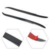 2pcs Car Headlight Eyelid Eyebrow Trim Car Headlight Eyelid For BMW 5 Series E39 1995-2003 Plastic Headlight Eyelids 480x25mm