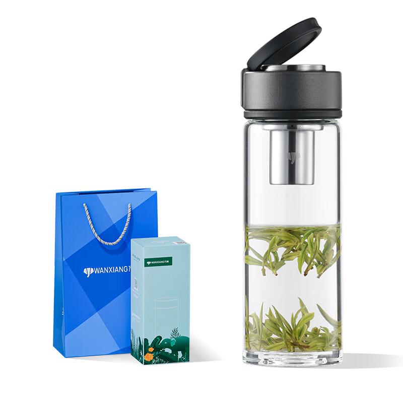 U262R Portable Glass Tea Infuser Bottle