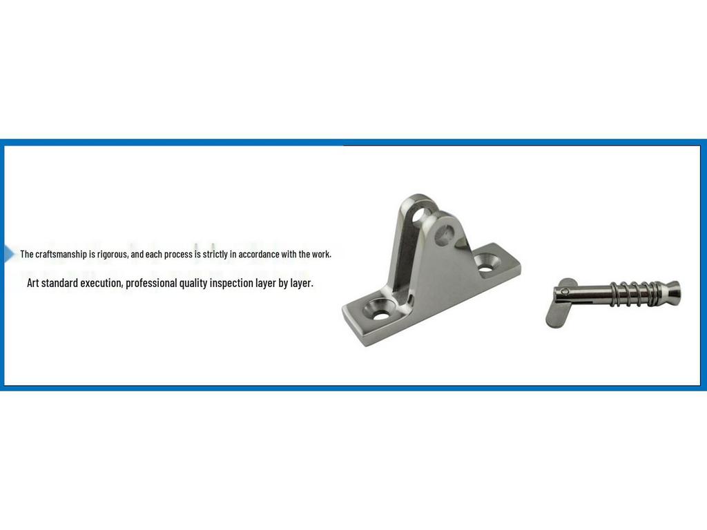 Stainless Steel Quick Release Pin with Countersunk Seat for Yacht Sunshade Accessories