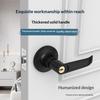 Door Handle Lock Round Entry Security Privacy Sliding Front Doors Entrance Keyed Locks For Bedroom Living Room Household