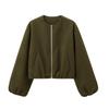Popular Spring Autumn Fashion Versatile New Women's Clothing Round Neck Jacket Coats