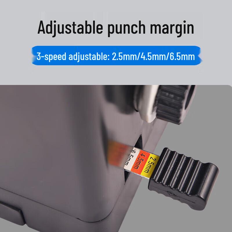 Youmaishi U-T51 Manual 34-Hole Double Coil Binding Machine CN Plug (adapter Included)