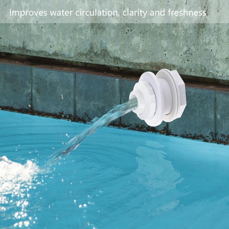 Upgrades Pool Wall Return Fittings Versatile Nozzles Completes Pool Wall Return Jets Nozzle set Pool Hose Connectors