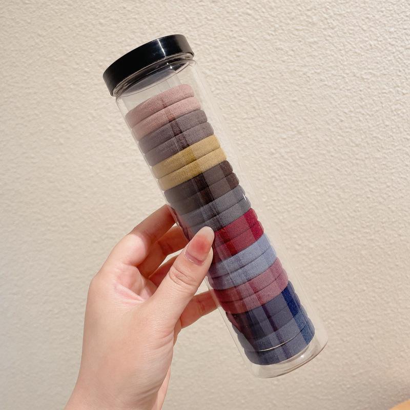 

Корейские эластичные бесшовные резинки для волос - Бесплатная доставка